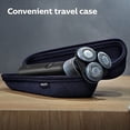 thumbnail image 2 of Philips Norelco Exclusive Shaver 5000X, afeitadora recargable en húmedo y seco con recortadora de precisión y bolsa de almacenamiento, X5006/85, 2 of 11