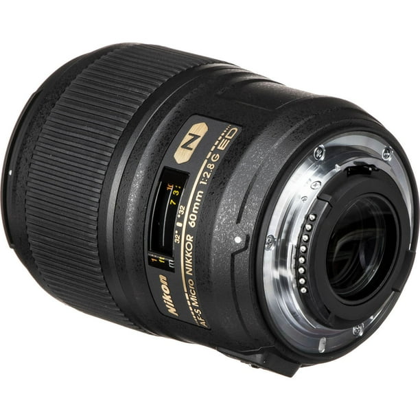 Nikon AF-S Micro NIKKOR 60mm f/2.8G ED Prime Lens (2177) Intl with