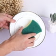 thumbnail image 3 of Uxcell Household Sponge Bowl Dish Wash Cleaning Pad Assorted Color 5 Pack, 3 of 7
