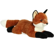 Aurora® Adorable Super Flopsie™ Fox Stuffed Animal - Playful Ease - Timeless Companions - Brown 28 Inches