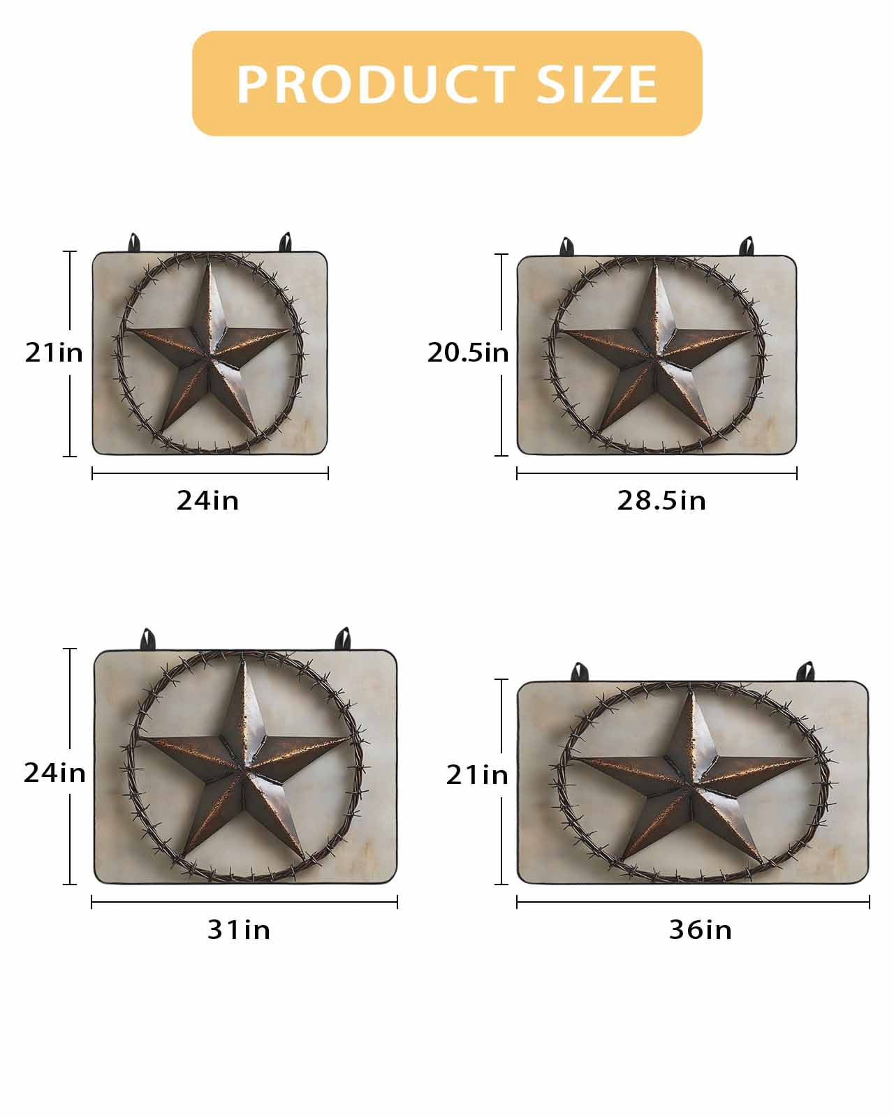 nqOlkjepod Large Induction Cooktop Protector Mat 24"x21", Rustic Star Brown Stove Top Covers for Electric Stove, Retro Country Farmhouse Aesthetic Stove Burner Cover Mats, Glass Top Stove Cover