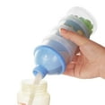 thumbnail image 6 of Visland Baby Milk Powder Formula Dispenser, Non-Spill Smart Stackable Baby Feeding Travel Storage Container, BPA Free, 4 Compartments, 6 of 8