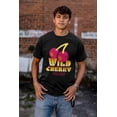 thumbnail image 5 of PACMAN Game Wild Cherry Power Up Men's Graphic T Shirt Tees Brisco Brands M, 5 of 6