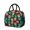 Black-16, variant on Reusable Pineapple Lnsulated Lunch Bag for Women & Men-Leakproof Water-Resistant Cooler Tote,Large Capacity(10.6x8.7x6.3in)for Work,Office,Travel,Picnic,Beach.
