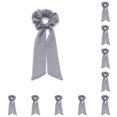 thumbnail image 2 of Banda para el cabello Sonducket vintage para mujer 10Conjunto 142-P Gris liso, 2 of 6