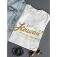 thumbnail image 3 of Surfing Hawaii. Home Of Waves T-Shirt Women -Image by Shutterstock, Female Medium, 3 of 4