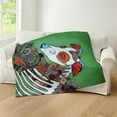 thumbnail image 4 of CafePress - Dia Los Muertos, Dog Throw Blanket - Soft Fleece Throw Blanket, 50"x60" for All Ages, 4 of 4