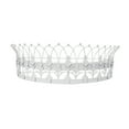 thumbnail image 3 of Creative Co-Op Decorative Metal Curtain or Canopy Crown, White Finish, 3 of 8