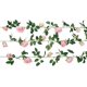 thumbnail image 1 of Guirnalda de flores de seda YUANXCMXG 3 piezas rosas artificiales, 1 of 4
