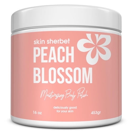 Midwest Sea Salt Company Peach Blossom Dreams Body Polish Salt Scrub - 16oz