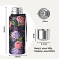 thumbnail image 7 of 20 Oz Pioneer Flower Coffee Tumbler Double Wall Insulated Stainless Steel Water Bottle | Metal Reusable Thermoses Flask with Cup Cap | Leak & Sweat Proof with Anti-Dust Lid, 7 of 7