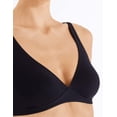 thumbnail image 2 of Hanro BLACK Cotton Sensation Full Busted Soft Cup Bra, US 34B, UK 34B, 2 of 4