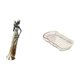 thumbnail image 5 of Figura de mujer africana, estatua de dama tribal africana, adorno de resina hecho a mano, bandeja de almacenamiento rectangular, adecuada para decorac, 5 of 8
