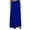 Royal Blue, variant on Bimba Women Long Black Maxi Skirt Tulip Style Georgette Boho Bottoms