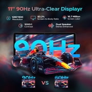 DOOGEE U11 Pro Android 16 Tablet with Keyboard,11 inch Android Tablet,30GB+256GB/2TB TF,8580mAh,Octa-Core,1080P,WiFi,Widevine L1,13MP+5MP,Face ID/Otg