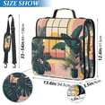 thumbnail image 2 of FORMRS Zipper Binder with Shoulder Strap 2-inch Ring 500 Sheet Capacity File Bag, Pink Sunset, 2 of 5