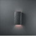 thumbnail image 1 of Justice Design CER-0915-NAVS Ambiance - Small Rectangle Open Top and Bottom Wall Sconce Navarro Sand E26 Medium Base Incandescent Choose Your Options, 1 of 7