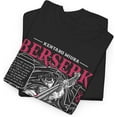 thumbnail image 3 of Berserk Manga Tshirt Mens,Japanese Anime Berserk Logo T-Shirt Unisex Round Neck Short Sleeve Tee Shirt, 3 of 4