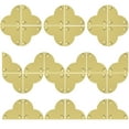 thumbnail image 4 of Dritz Smooth Quatrefoil Corners, Large, 3 Pack, Brass, 4 of 8