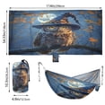 thumbnail image 3 of Wobogo A Wise Old Owl Camping Hammocks 330 lb Capacity with Tree Straps and Hanging Pockets for Outside Hiking Beach Backpack Travel, 3 of 8