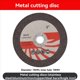 thumbnail image 4 of Kit de 18 Discos de Corte de 75 mm para Amoladora Angular de 10 mm de Diámetro, Hoja de Circular de Metal, Disco de Lijado Plano y Almohadillas de Lijado., 4 of 5