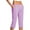 Pink, variant on SYMOID Womens Capris Petite Leggings Stretch Casual with Pockets Pants for Women Ladies Khaki L Capris Comfortable Capri Pants for Women
