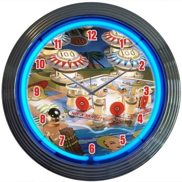 PINBALL NEON CLOCK – 8PINBX
