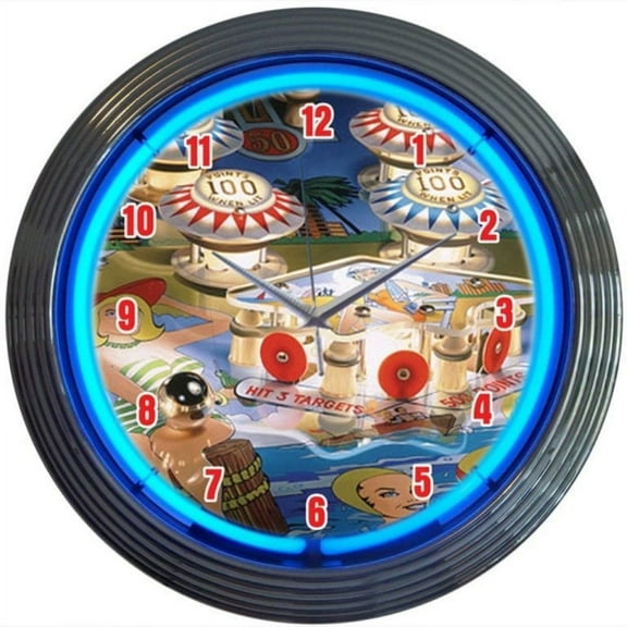 PINBALL NEON CLOCK – 8PINBX