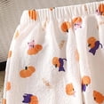 thumbnail image 4 of Girls Drawstring Waist Baggy Sweatpants Wide Leg Casual Loose Long Pants,EasyCare 6-12 Months 12-24 Months 2T 3T 4T 5T 6T 7T 8T 9T Children Dark Purple 6-7 Years, 4 of 4