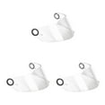 thumbnail image 3 of Youkk Haute Performance pour Objectif de Visière pour FF358 396 Plein Visage Résistant aux Rayures Transparent 255mm 3ensemble, 3 of 6