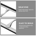 thumbnail image 5 of FONDOTIN 1 Set Squeegee For Bathroom Glass Doors And Windows Stainless Steel Mirror Cleaning 14 Inches Silver, 5 of 8