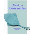 thumbnail image 3 of Botella De Agua Xtellar Genérica Térmica De Silicona Plegable Portátil 600ml Color Azul Claro, 3 of 5