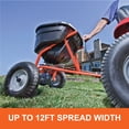 thumbnail image 4 of Agri-Fab Tow-Behind Lawn Spreader 130 lb. Capacity Direct-Rod Control Broadcast Spreader Model # 45-0463, 4 of 9