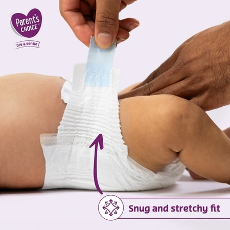 Dry & Gentle Diapers Size 8, 64Count