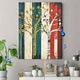 thumbnail image 4 of Abstract Tree Decorative Painting/Canvas Art， Perfect for Living Room， Bedroom， Dining Room， Kitchen， Office， Hallway， Study， Cafe， Bar， Hotel， Restaurant， Apartment Decoration., 4 of 8