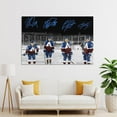 thumbnail image 4 of Nathan MacKinnon Cale Makar Mikko Rantanen Gabriel Landeskog Signed Poster Artworks Canvas Poster Room Aesthetic Wall Art Prints Home Modern Decor Gifts 16x24inch(40x60cm), 4 of 6