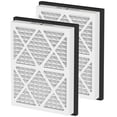 thumbnail image 1 of 20x25x3 MERV 13 Pleated Air Filter Replacement Compatible with Honeywell Home Air Filter and Zephyr VGF Series 20x25x3 Whole Home Return Air Grille F, 1 of 7