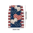 thumbnail image 3 of EGNMCR Patriotic Tablecloths 4th Of July Decorative Tablecloth And Table Runner Independence Day Patriotic Table Linen Set Dining Table Home Decoration Linen tables runner, 3 of 7