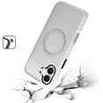 thumbnail image 3 of For Apple iPhone 16 Plus (6.7") Magnetic Protective Hybrid Case with MagSafe Compatible Bumper Shockproof Cover, XPM Phone Case [White], 3 of 7
