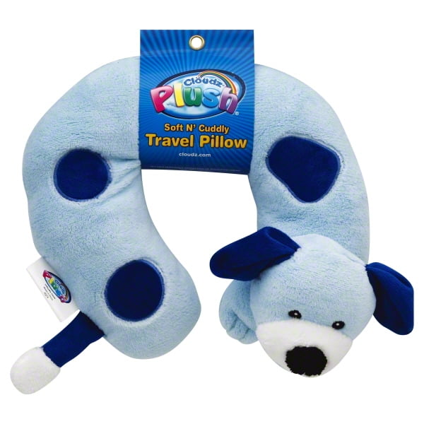 Cloudz Plush Animal Neck Pillows Dog