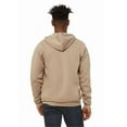 thumbnail image 2 of Canvas  Zip-up Polycotton Fleece Hooded Sweatshirt / Hoodie, 2 of 4