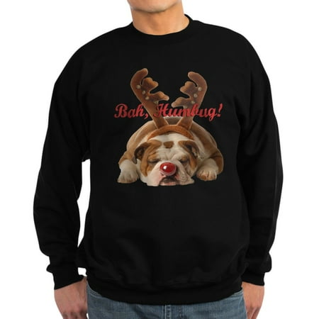 Classic Crewneck Sweatshirt - CafePress - Bulldog Humbug Christmas - Classic Crew Neck Sweatshirt
