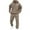 Coffee, variant on Hoodies for Men 2 Pieces Long Sleeve Regular Fit Hooded Sweatshirt and Sweatpant Sweatsuits Sets 2025 Fall Winter Stretchy Sports Jogging Gym Athletic Mens Outfits