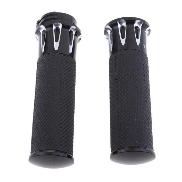 2x 2 Pcs Extremo de Barra 25 Mm Pieza de Repuesto para Motocicleta Universal Aluminio Sharpla Puños de manillar de motocicleta