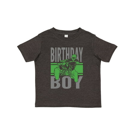 

Inktastic Birthday Boy Off-Roading ATV Boys Toddler T-Shirt