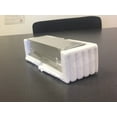 thumbnail image 7 of Cubicle Nameplate Holder - Measures 2 inch x 8 inch (Polished Silver - 2" Depth) Scratch-resistant aluminum, 7 of 7