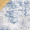 thumbnail image 6 of SAFAVIEH Amelia Alastar Abstract Distressed Runner Rug, Dark Blue/Gray, 2'2" x 12', 6 of 10