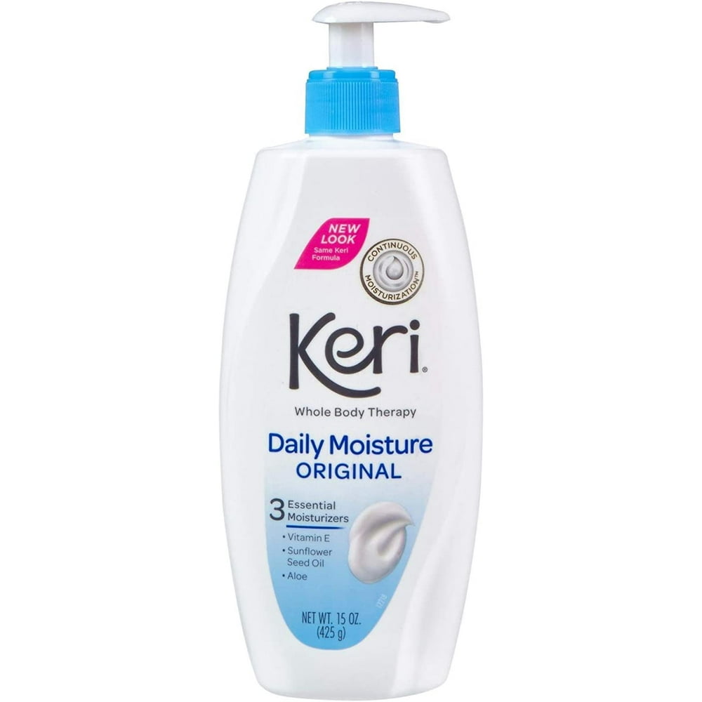 3 Pack Keri Original Dry Skin Therapy Lotion Continuous Moisturization