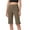 ZA-Brown-leggings for women, variant on Yourumao Golf Shorts with Pocket for Women Stretchy Knee Length High Waist Shorts Solid Shorts Activewear Workout Pants