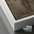 thumbnail image 5 of IDEA4WALL Framed Canvas Wall Art Retro Majestic Oak Tree Drawing Detailed Illustrations Black & White Nature Forest Elegant Vintage Print Wall Decor for Living Room, Office -, 5 of 5